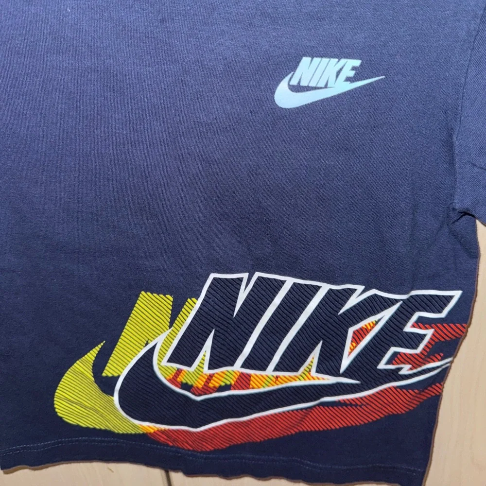 Nike Boys Navy Graphic Logo T-Shirt Size 4T